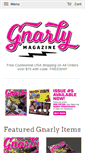 Mobile Screenshot of gnarlymagazine.com